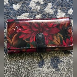 Patricia Nash Floral Leather Wallet Women's